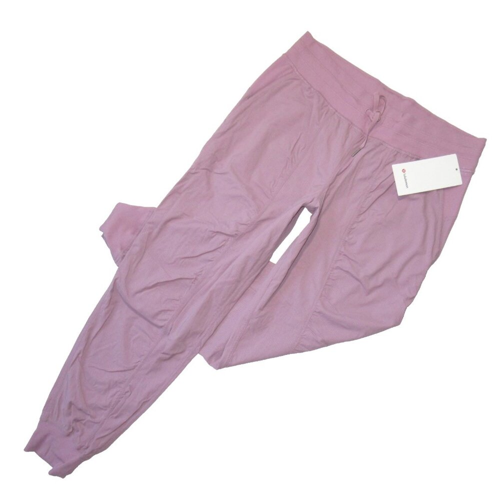 NWT Lululemon Dance Studio Mid-Rise Jogger in Rose Blush Pants 12